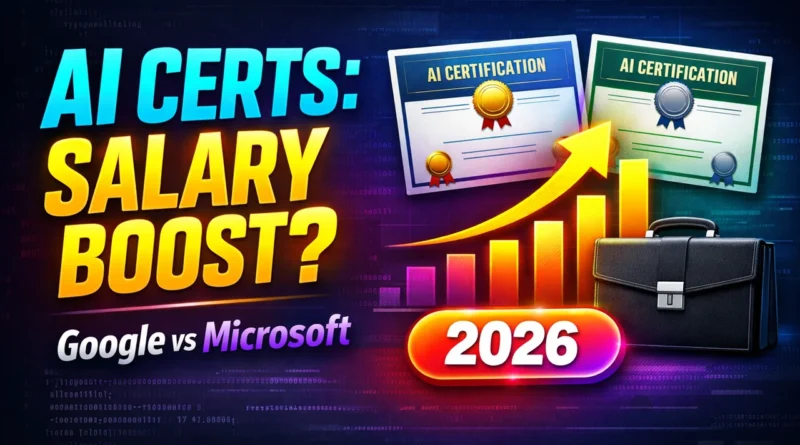 Google vs. Microsoft AI Certifications: Which One Boosts Your Salary More in 2026?
