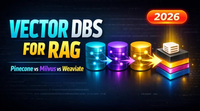 Vector Databases Explained: Top Solutions for Building RAG Applications in 2026 (Pinecone vs. Milvus vs. Weaviate)
