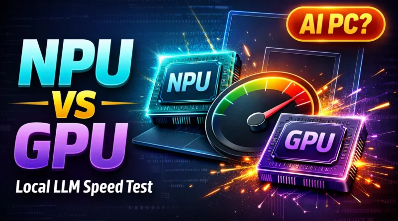 NPU vs. GPU: Do You Really Need an “AI PC” for Local LLMs in 2026?