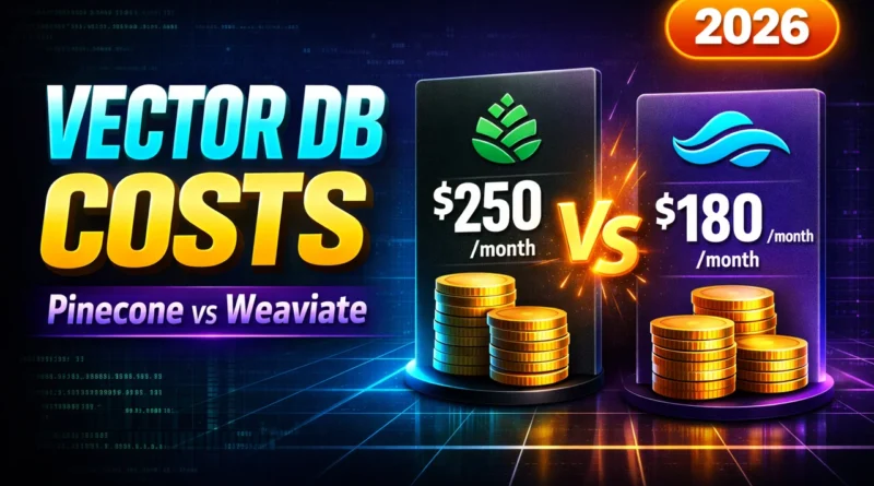 Top 5 Vector Databases for Enterprise RAG: Pinecone vs. Weaviate Cost Comparison (2026)