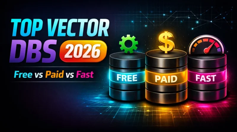 Best Vector Databases in 2026: What’s Free, What’s Paid, and What’s Fast